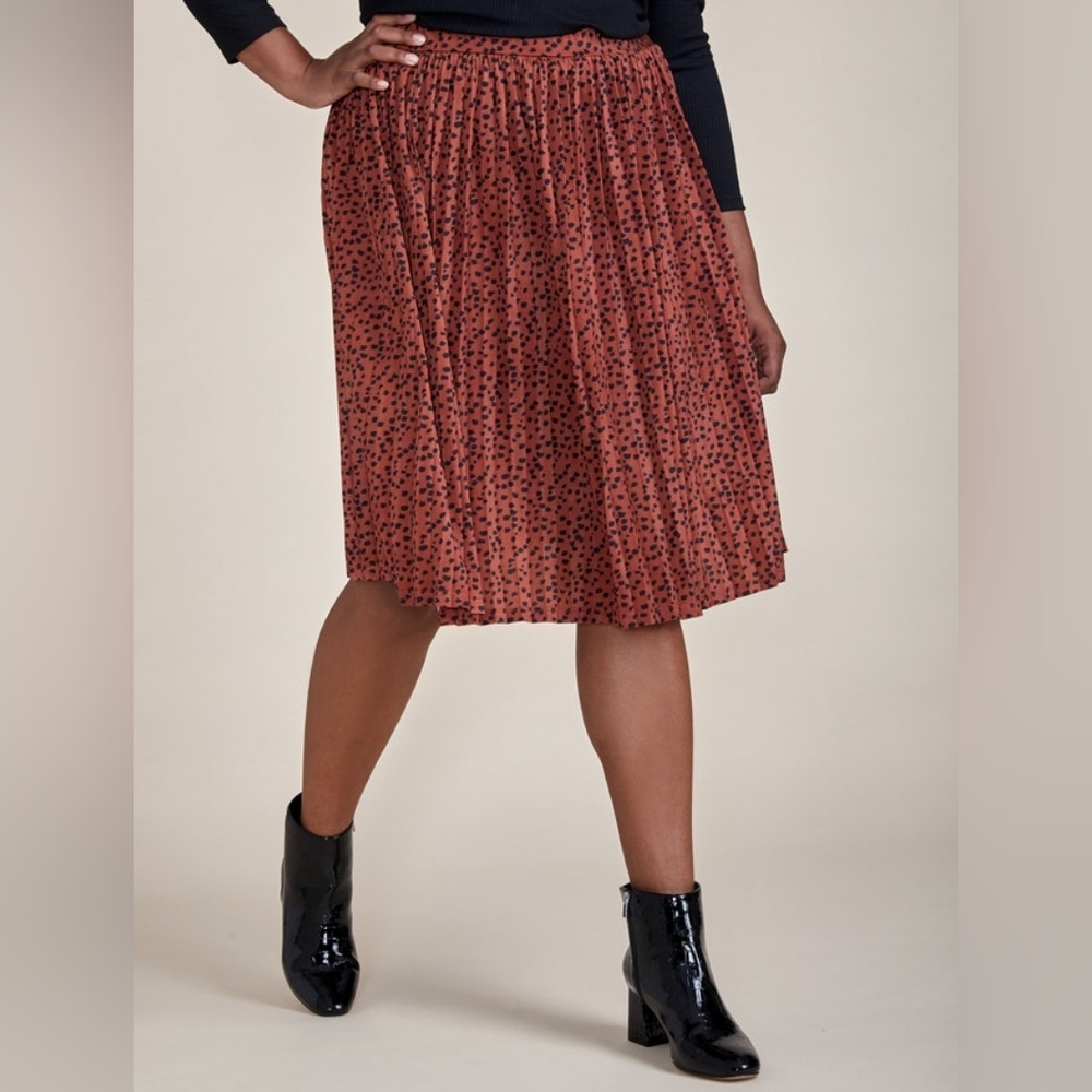 Eloquii Animal print Skirt Size 18